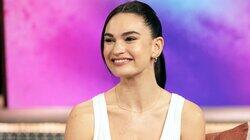 Lily James, Christopher Briney Lily James, Christopher Briney