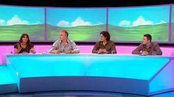 Micky Flanagan, Carol Vorderman, Suzi Perry Micky Flanagan, Carol Vorderman, Suzi Perry