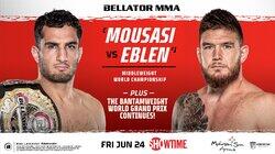 Bellator 282: Mousasi vs. Eblen Bellator 282: Mousasi vs. Eblen