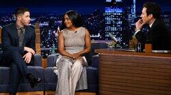 Nick Jonas, Adrienne Warren, Anthony Michael Hall Nick Jonas, Adrienne Warren, Anthony Michael Hall