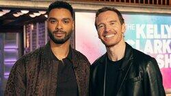 Willie Geist, Michael Fassbender, Regé-Jean Page Willie Geist, Michael Fassbender, Regé-Jean Page