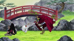 Power of the Devil Fruit! Kaku and Jyabura Transform Power of the Devil Fruit! Kaku and Jyabura Transform