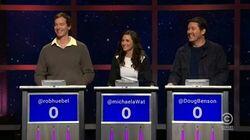 Rob Huebel, Michaela Watkins & Doug Benson Rob Huebel, Michaela Watkins & Doug Benson