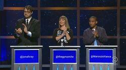 Jonah Ray, Emily Gordon & Maronzio Vance Jonah Ray, Emily Gordon & Maronzio Vance
