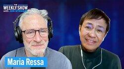 Jon Stewart & Maria Ressa On the US's Authoritarian Slide