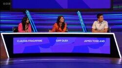 Claudia Fragapane, Carlton Cole, James Toseland, Gail Emms. Claudia Fragapane, Carlton Cole, James Toseland, Gail Emms.