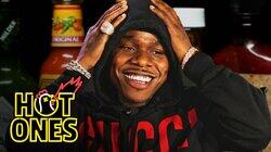 DaBaby Crushes Ice Cream While Eating Spicy Wings DaBaby Crushes Ice Cream While Eating Spicy Wings