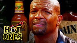 Terry Crews Hallucinates While Eating Spicy Wings Terry Crews Hallucinates While Eating Spicy Wings