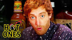 Thomas Middleditch Does Improv While Eating Spicy Wings Thomas Middleditch Does Improv While Eating Spicy Wings
