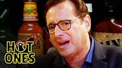 Bob Saget Hiccups Uncontrollably While Eating Spicy Wings Bob Saget Hiccups Uncontrollably While Eating Spicy Wings