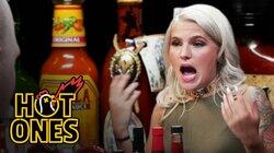 Carly Aquilino Takes on the Spicy Wings Challenge Carly Aquilino Takes on the Spicy Wings Challenge