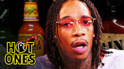 Wiz Khalifa Gets Smoked Out by Spicy Wings Wiz Khalifa Gets Smoked Out by Spicy Wings