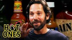 Paul Rudd Does a Historic Dab While Eating Spicy Wings Paul Rudd Does a Historic Dab While Eating Spicy Wings