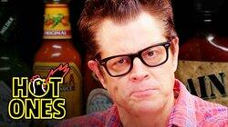 Johnny Knoxville Gets Smoked by Spicy Wings Johnny Knoxville Gets Smoked by Spicy Wings