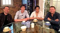 Theo Randall, Sabrina Gidda, Martin Compston Theo Randall, Sabrina Gidda, Martin Compston