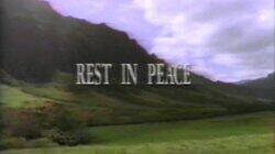 Rest in Peace