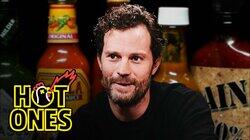 Jamie Dornan Gets Punched in the Face by Spicy Wings Jamie Dornan Gets Punched in the Face by Spicy Wings