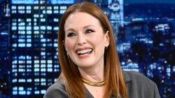Julianne Moore, Lindsay Lohan, Joe List Julianne Moore, Lindsay Lohan, Joe List