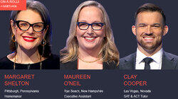 Margaret Shelton Vs. Maureen O'Neil Vs. Clay Cooper, show # 8526. Margaret Shelton Vs. Maureen O'Neil Vs. Clay Cooper, show # 8526.