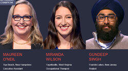Maureen O'Neil Vs. Miranda Wilson Vs. Gundeep Singh, show # 8527. Maureen O'Neil Vs. Miranda Wilson Vs. Gundeep Singh, show # 8527.