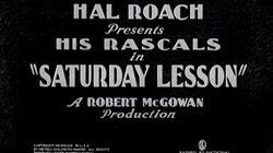 Saturday Lesson Saturday Lesson