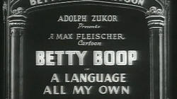 A Language All My Own A Language All My Own