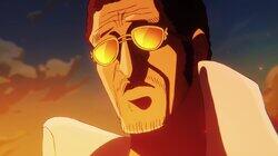 A Clash of Two Men's Determination! Kizaru and Sentomaru A Clash of Two Men's Determination! Kizaru and Sentomaru