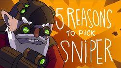 5 REASONS TO PICK SNIPER 5 REASONS TO PICK SNIPER