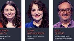 Morgan Briles Vs. Jilana Rosesilverberg Vs. Nick Cascone, show # 8295. Morgan Briles Vs. Jilana Rosesilverberg Vs. Nick Cascone, show # 8295.