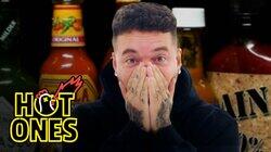 J Balvin Meets the Devil While Eating Spicy Wings J Balvin Meets the Devil While Eating Spicy Wings