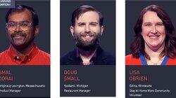 Amal Dorai Vs. Doug Small Vs. Lisa Obrien, show # 8299. Amal Dorai Vs. Doug Small Vs. Lisa Obrien, show # 8299.
