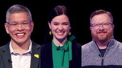 2025 Jeopardy Invitational Tournament Quarterfinals Matchup Game 8, Show # 9213. 2025 Jeopardy Invitational Tournament Quarterfinals Matchup Game 8, Show # 9213.