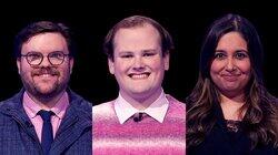 2025 Jeopardy Invitational Tournament Quarterfinals Matchup Game 9, Show # 9214. 2025 Jeopardy Invitational Tournament Quarterfinals Matchup Game 9, Show # 9214.