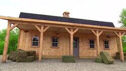 A Real Amish Barn Raising! A Real Amish Barn Raising!