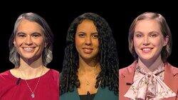 Megan Wachspress Vs. Sadie Goldberger Vs. Molly Fleming, Show # 8600. Megan Wachspress Vs. Sadie Goldberger Vs. Molly Fleming, Show # 8600.