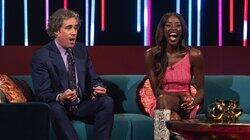 Stephen Mangan, AJ Odudu, Seann Walsh Stephen Mangan, AJ Odudu, Seann Walsh