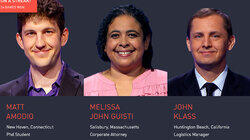 Matt Amodio Vs. Melissa John Guisti Vs. John Klass, show # 8407. Matt Amodio Vs. Melissa John Guisti Vs. John Klass, show # 8407.
