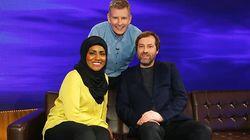Nadiya Hussain, Ardal O'Hanlon Nadiya Hussain, Ardal O'Hanlon