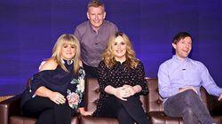 Sally Lindsay, Roisin Conaty, Andrew Maxwell Sally Lindsay, Roisin Conaty, Andrew Maxwell