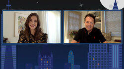 Alison Brie & Michael J. Fox Alison Brie & Michael J. Fox