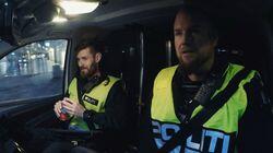 Mann i søppelspann Mann i søppelspann