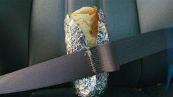 Eating on the Hood of Your Car in LA Eating on the Hood of Your Car in LA