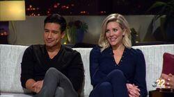 Charissa Thompson & Mario Lopez Charissa Thompson & Mario Lopez