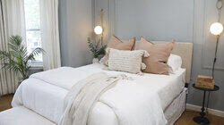 Modern Main Bedroom and Office Modern Main Bedroom and Office