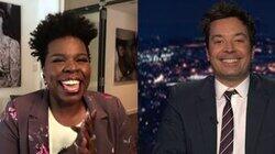 Leslie Jones, Elizabeth Olsen, Nicky Jam & Romeo Santos Leslie Jones, Elizabeth Olsen, Nicky Jam & Romeo Santos