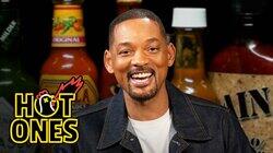 Will Smith Can't See While Eating Spicy Wings Will Smith Can't See While Eating Spicy Wings