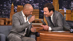 Derek Jeter, James Marsden, 5 Seconds of Summer Derek Jeter, James Marsden, 5 Seconds of Summer
