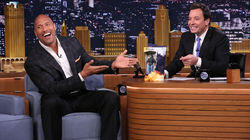 Dwayne Johnson, Mel B, Chronixx Dwayne Johnson, Mel B, Chronixx