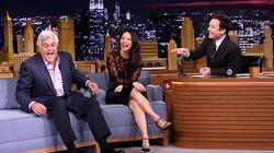 Jay Leno, Lucy Liu, Kevin Delaney, Dave Davies Jay Leno, Lucy Liu, Kevin Delaney, Dave Davies