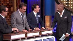 Jason Segel, Steve Harvey, Alicia Keys Jason Segel, Steve Harvey, Alicia Keys